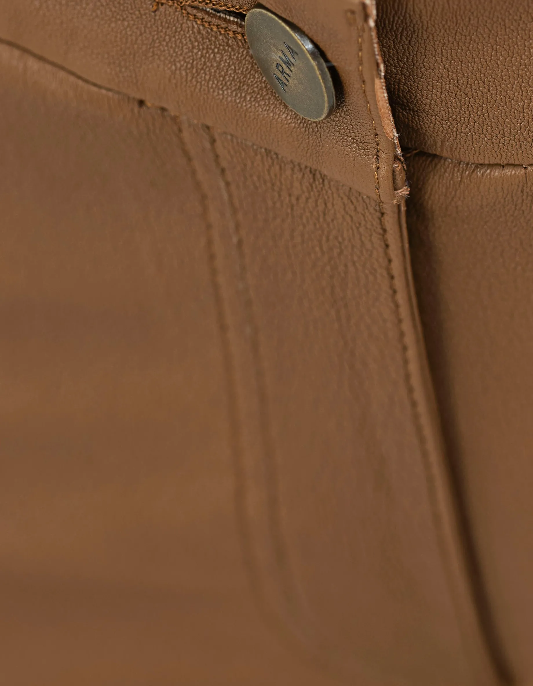 Kick-Flare Lammleder-Hose Lively