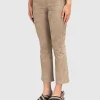 Kick-Flare Veloursleder-Hose Zaragozsa