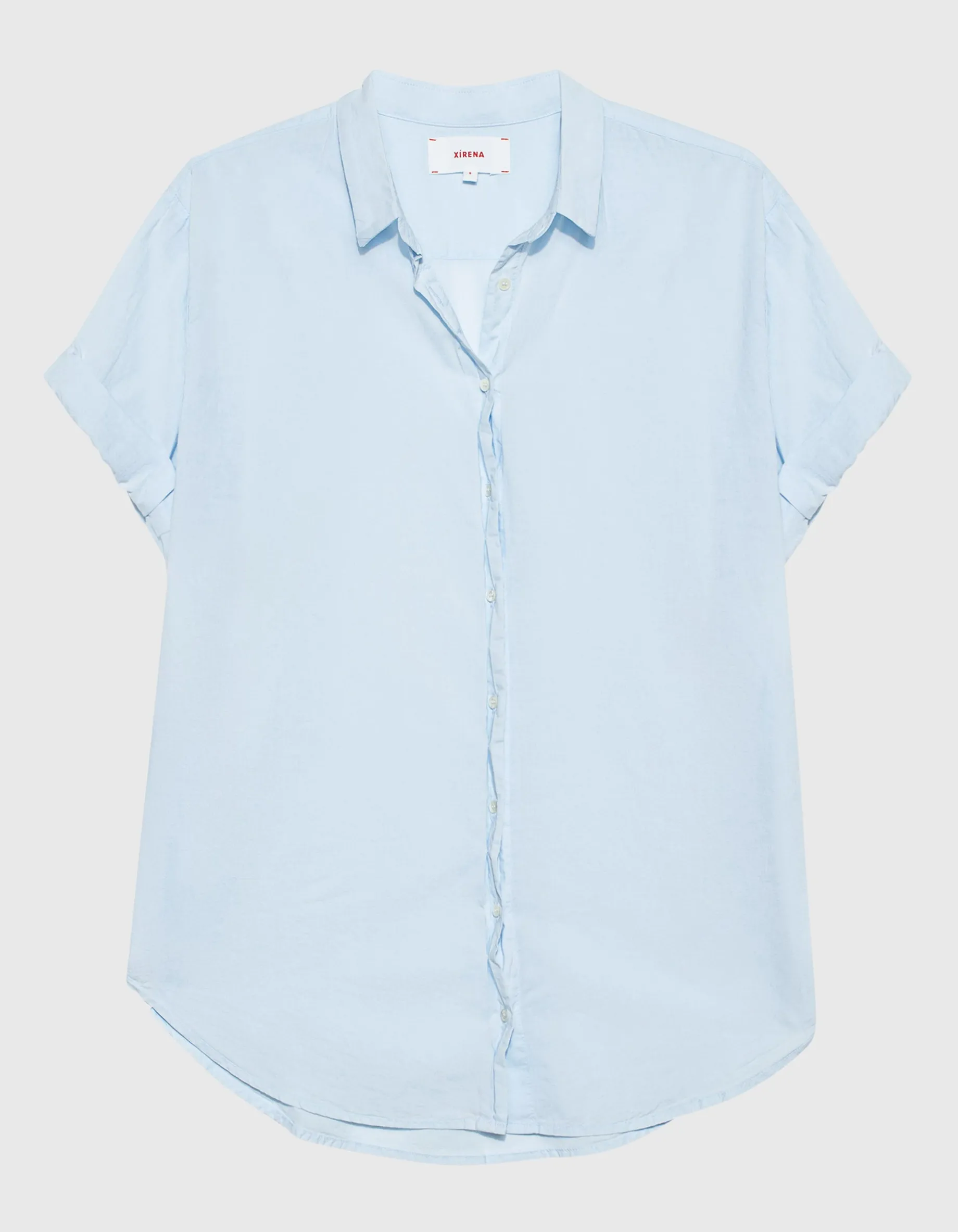 Kurzarm Oversize-Bluse