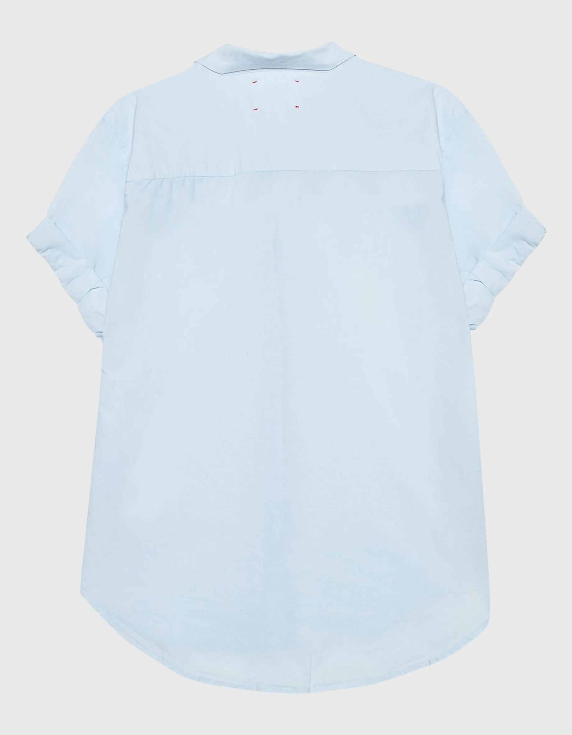 Kurzarm Oversize-Bluse