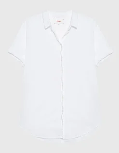 Kurzarm Oversize-Bluse Channing
