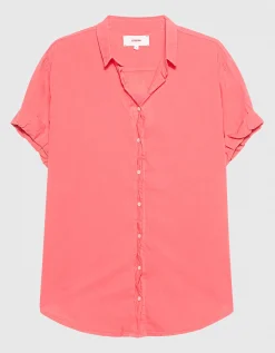 Kurzarm Oversize-Bluse Channing