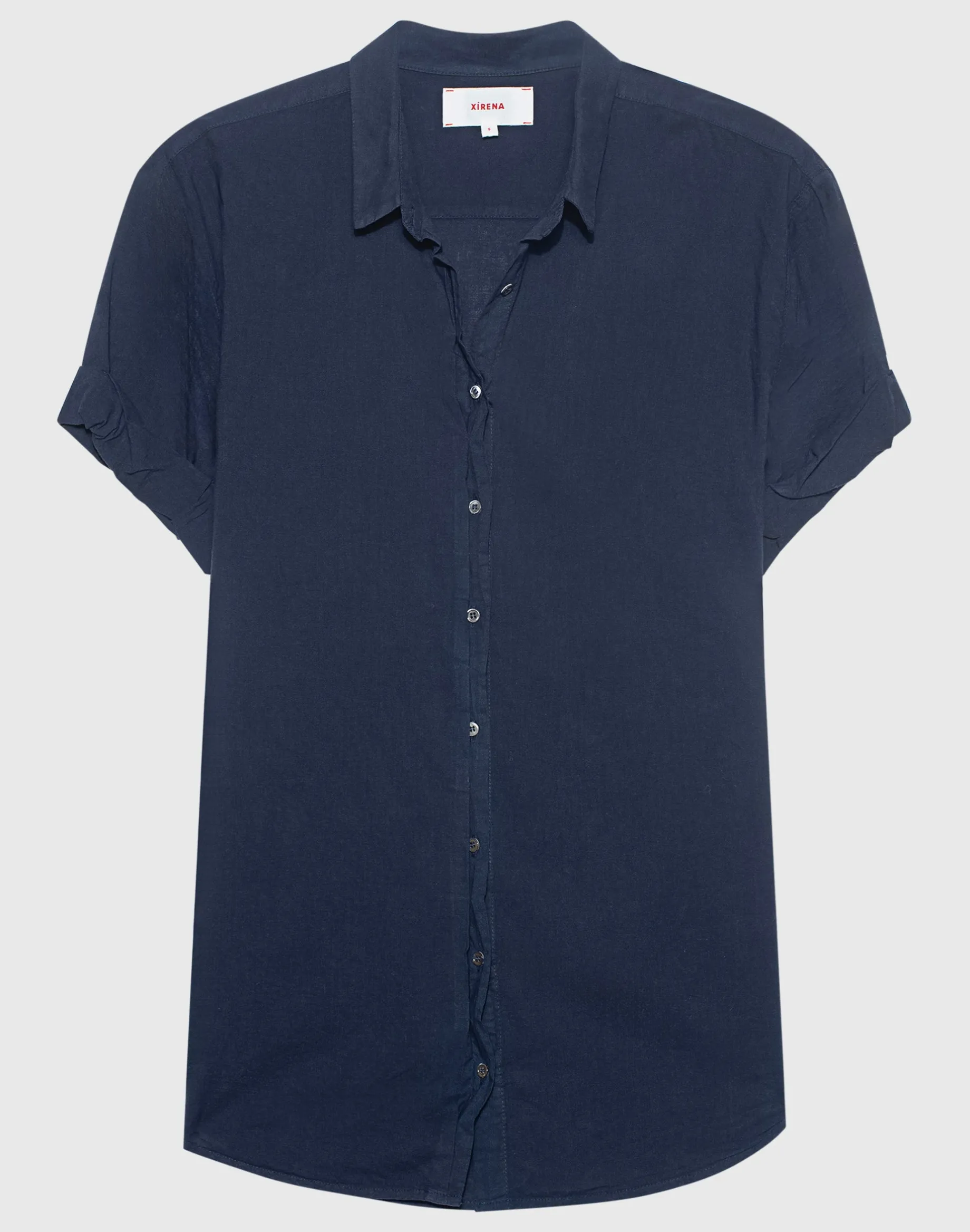 Kurzarm Oversize-Bluse Channing