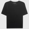 Kurzarm-Feinstrick-Pullover Leilani