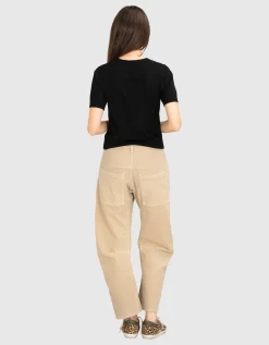 Kurzarm-Feinstrick-Pullover Leilani
