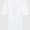 Kurzarm-Shirt mit Rundhalsausschnitt