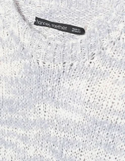 Kurzarm-Strickpullover