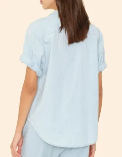 Kurzärmlige Bluse Channing