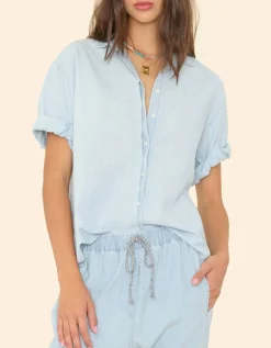 Kurzärmlige Bluse Channing