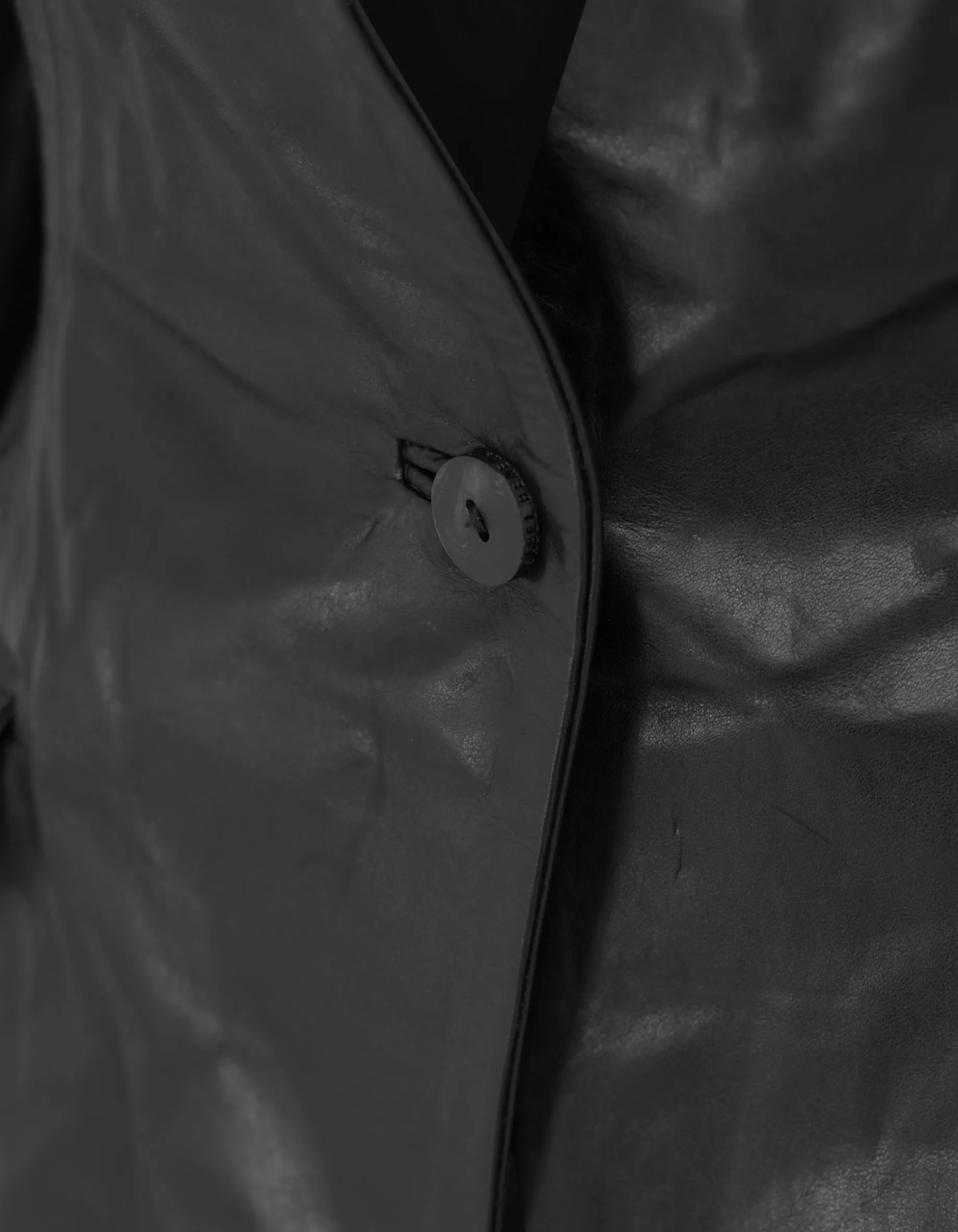 Leder-Blazer
