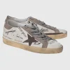 Leder-Sneaker mit Wordings