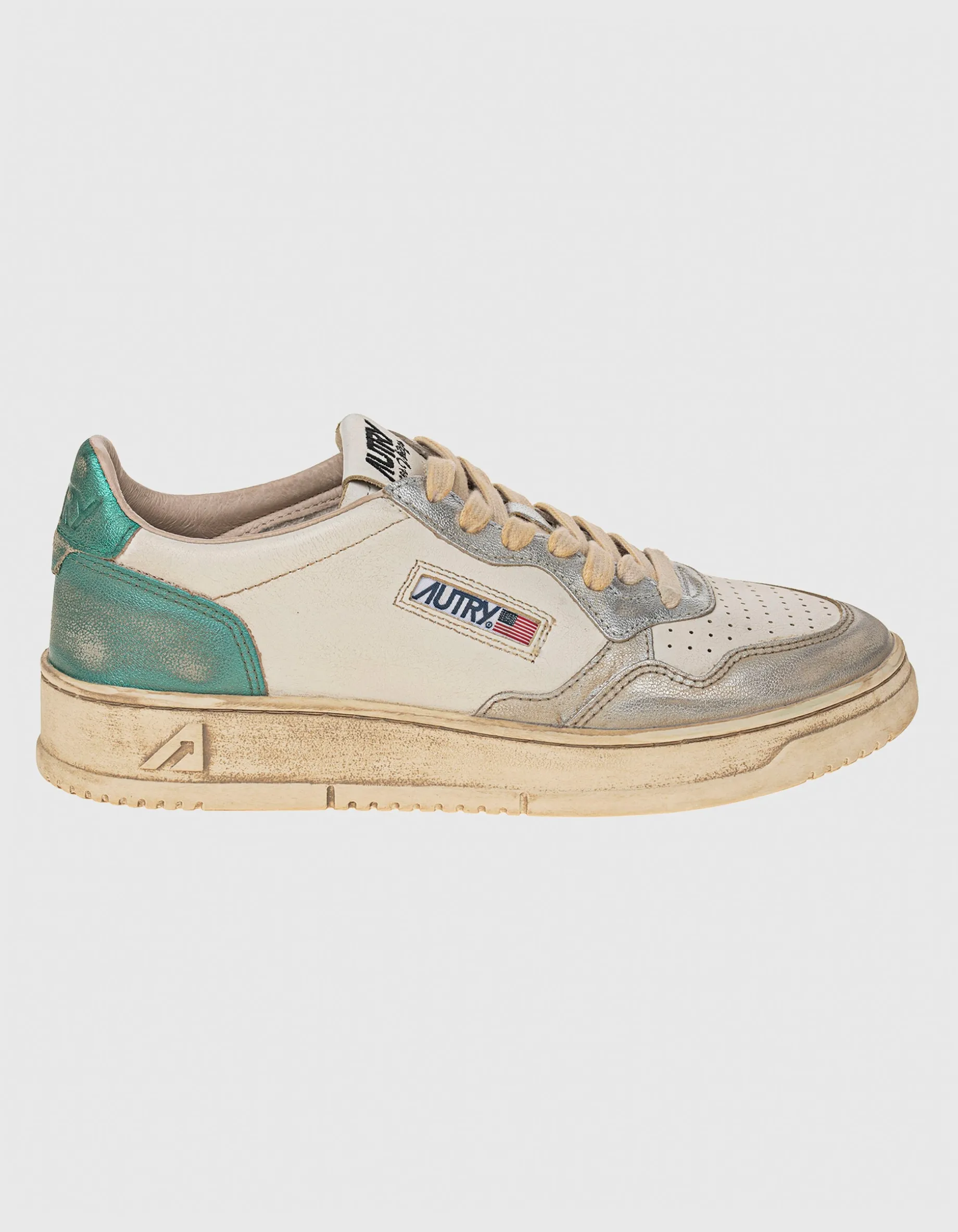 Leder-Sneaker Super Vintage