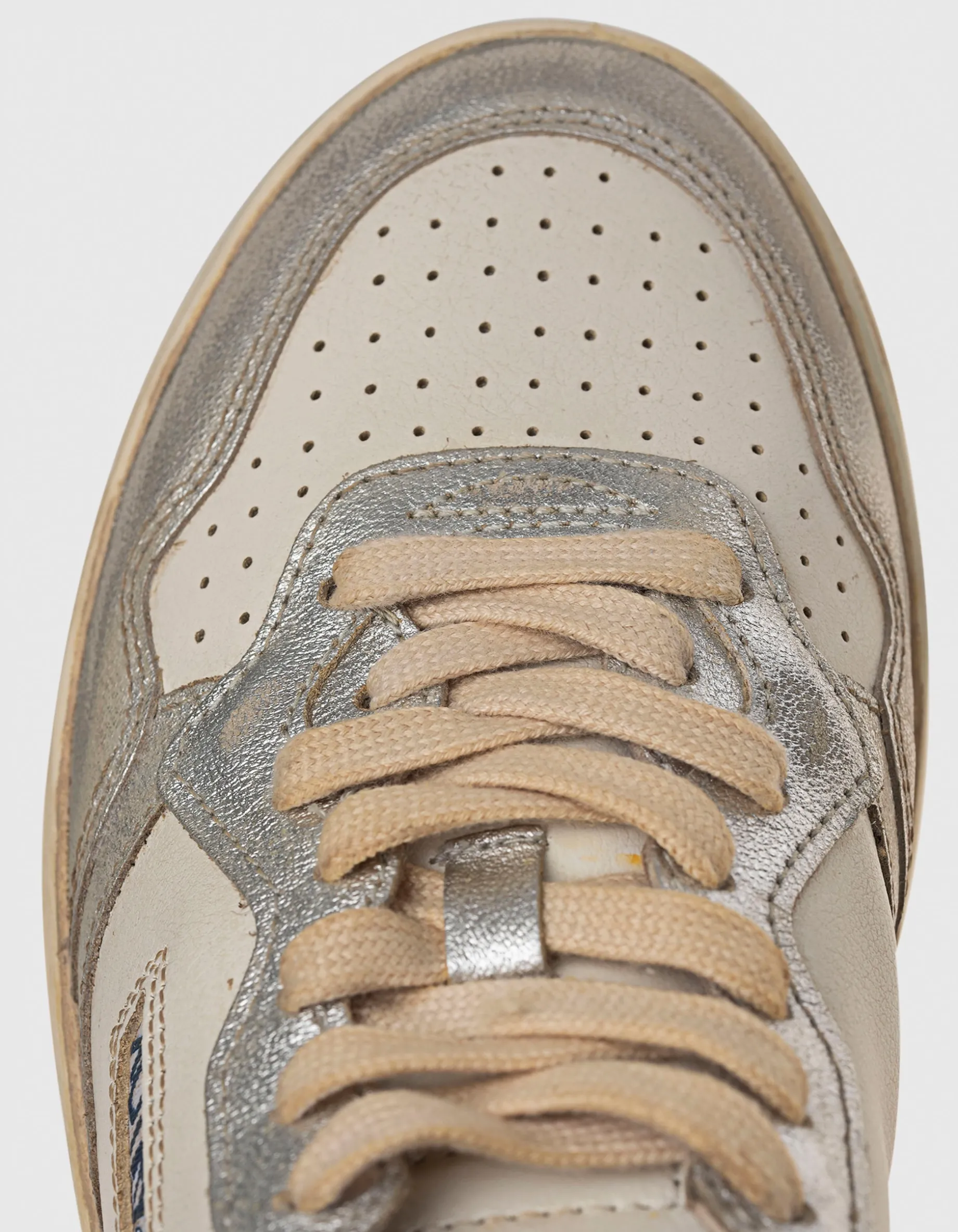 Leder-Sneaker Super Vintage