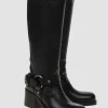 Leder-Stiefel im Biker-Stil