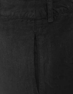 Leinen Paperbag-Hose
