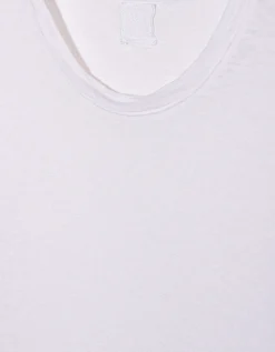 Leinen T-Shirt mit Rundhalsausschnitt