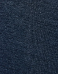 Leinen T-Shirt mit Rundhalsausschnitt