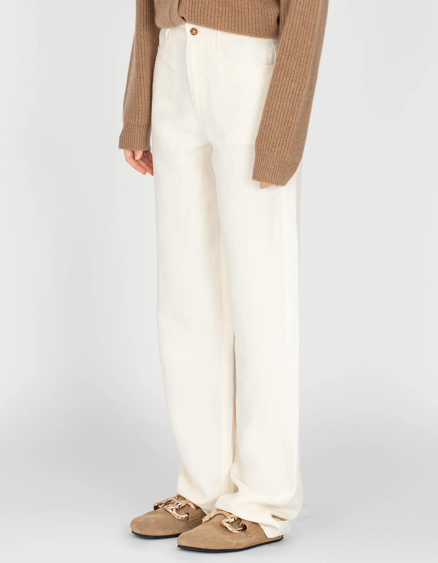 Leinen-Mix Hose