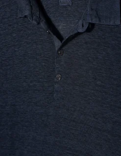 Leinen-Poloshirt