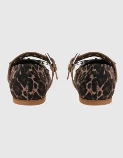 Leo-Ballerinas mit verstellbarem Riemen