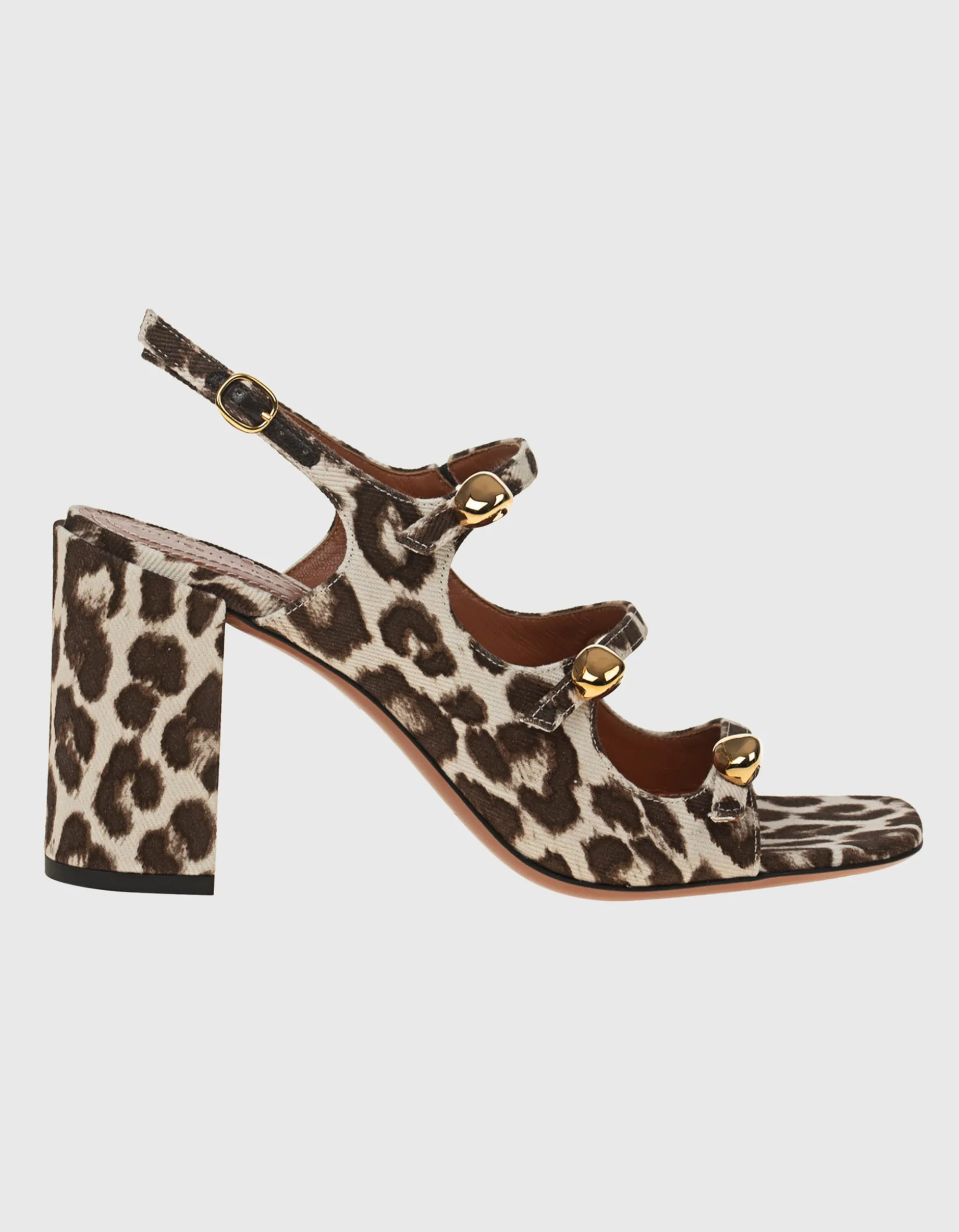 Leo-Heels Eliot mit dekorativen Metall-Verzierungen