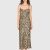 Leo-Seiden-Trägerkleid