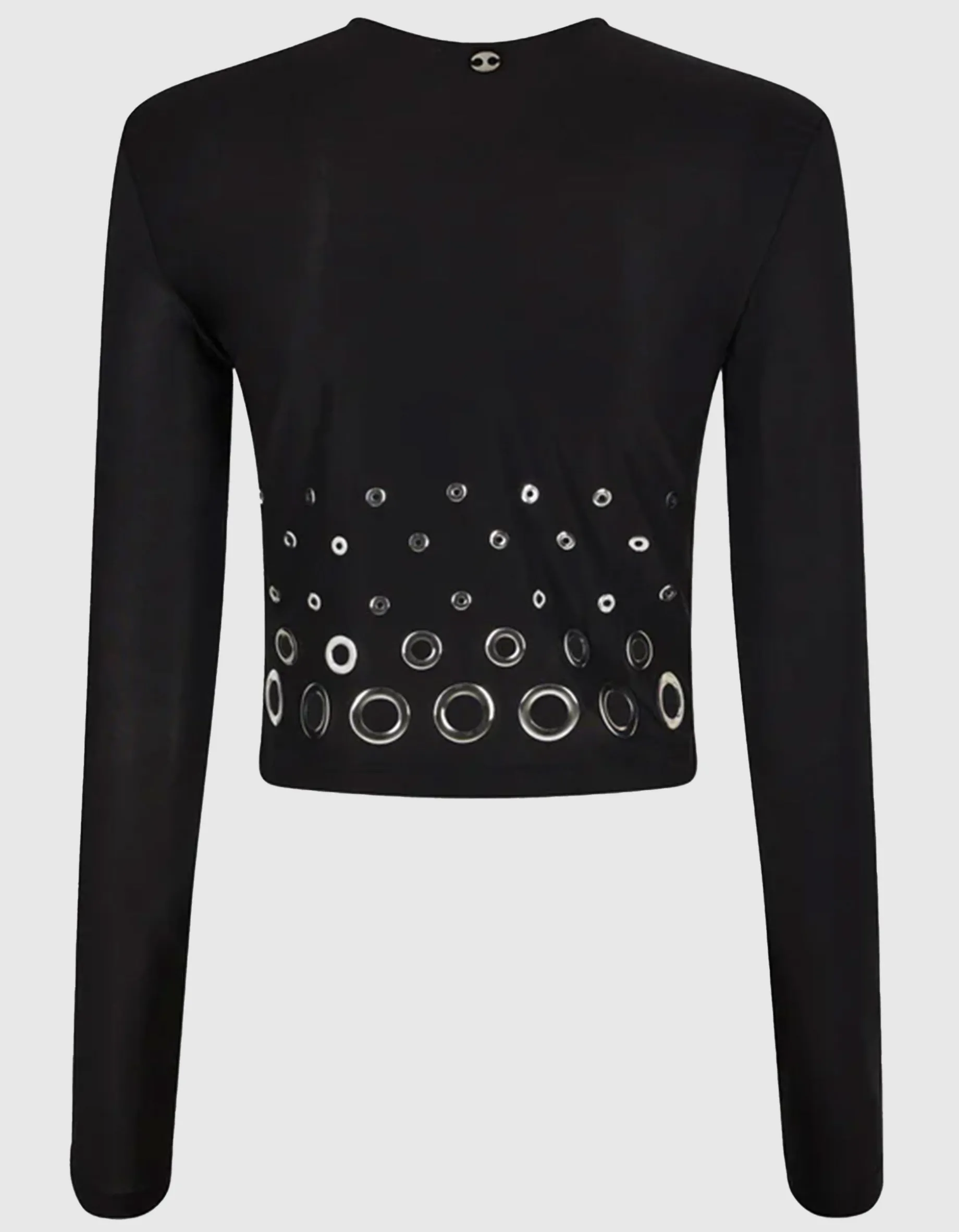 Longsleeve mit Metall-Ösen