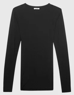 Longsleeve mit Raffungen