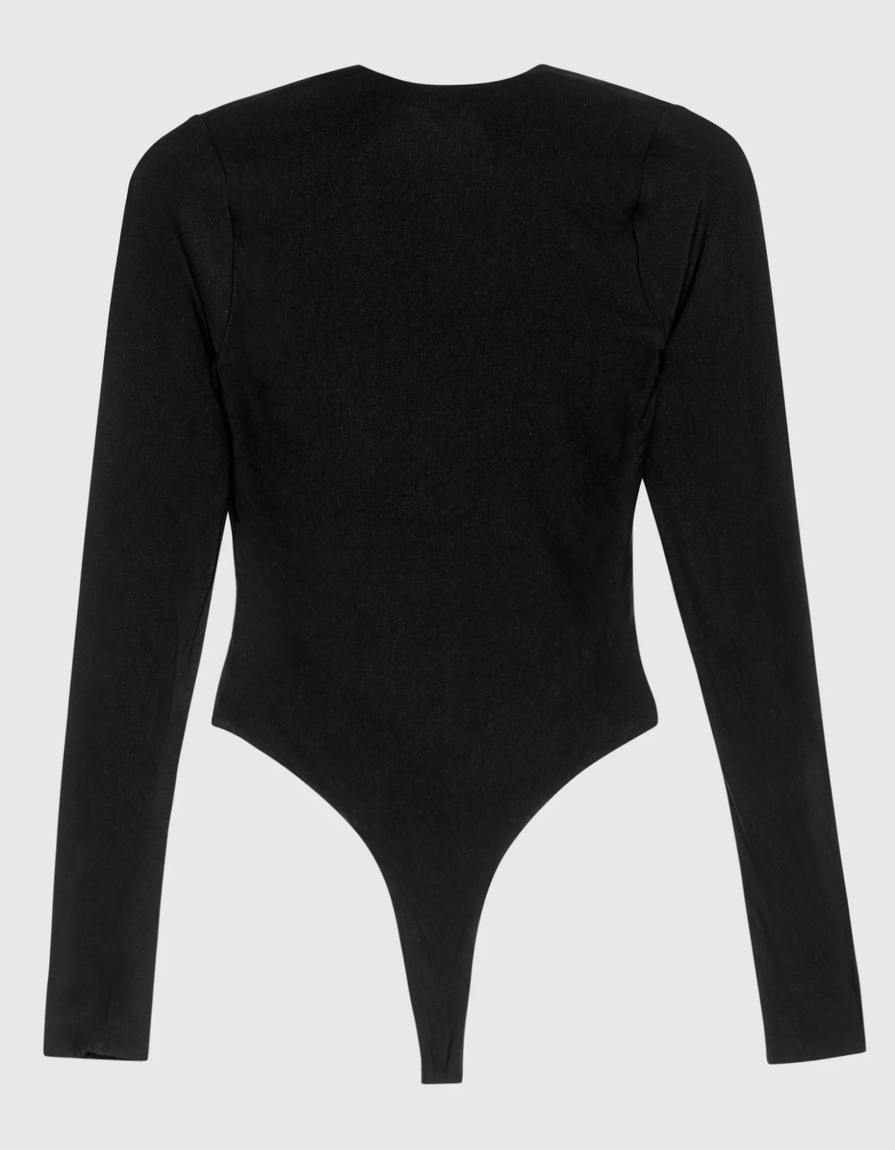 Longsleeve-Body Deep V mit tiefem V-Ausschnitt