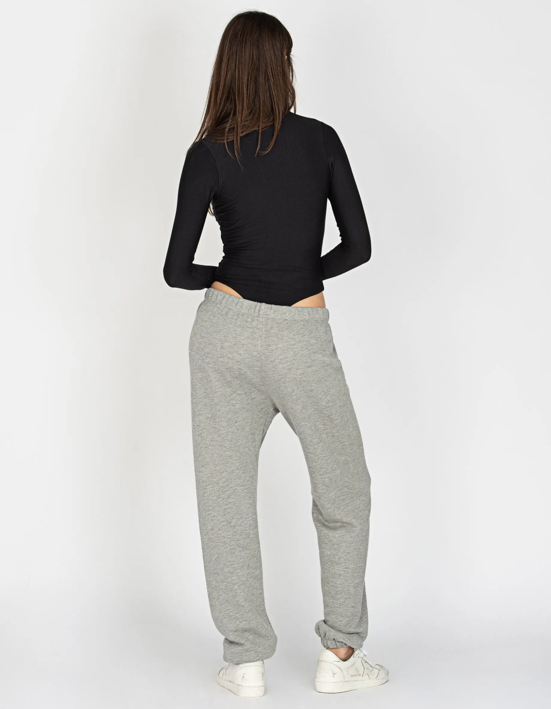 Longsleeve-Body Deep V mit tiefem V-Ausschnitt