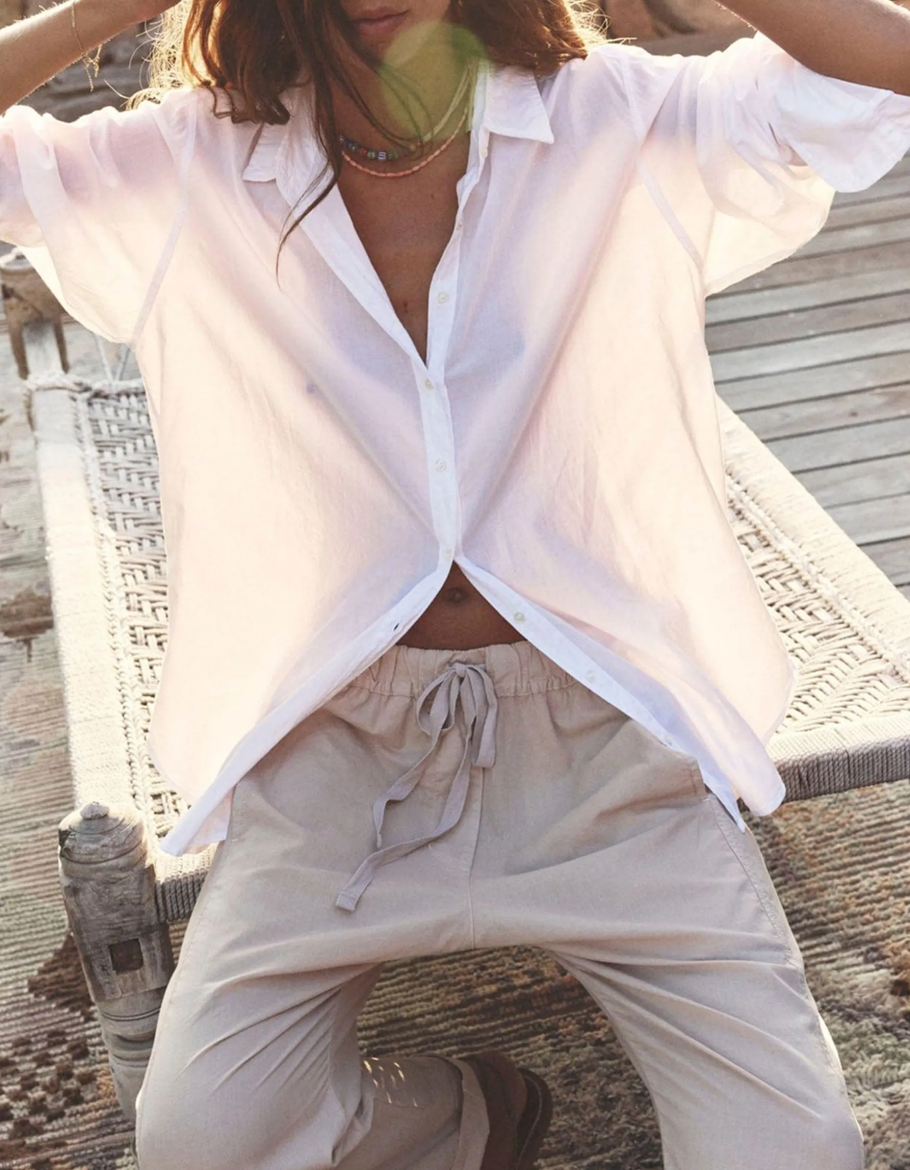 Loose-Fit Bluse Beau