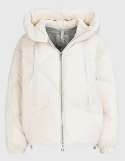 Loose-Fit Daunen Jacke mit Kapuze