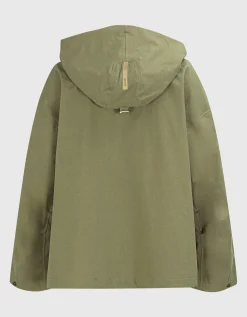 Loose-Fit Jacke mit Kapuze