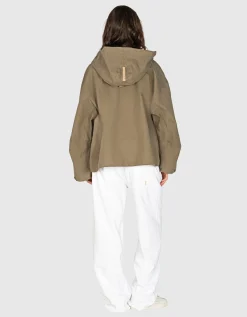 Loose-Fit Jacke mit Kapuze
