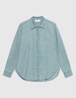 Loose-Fit Jeansbluse Beau