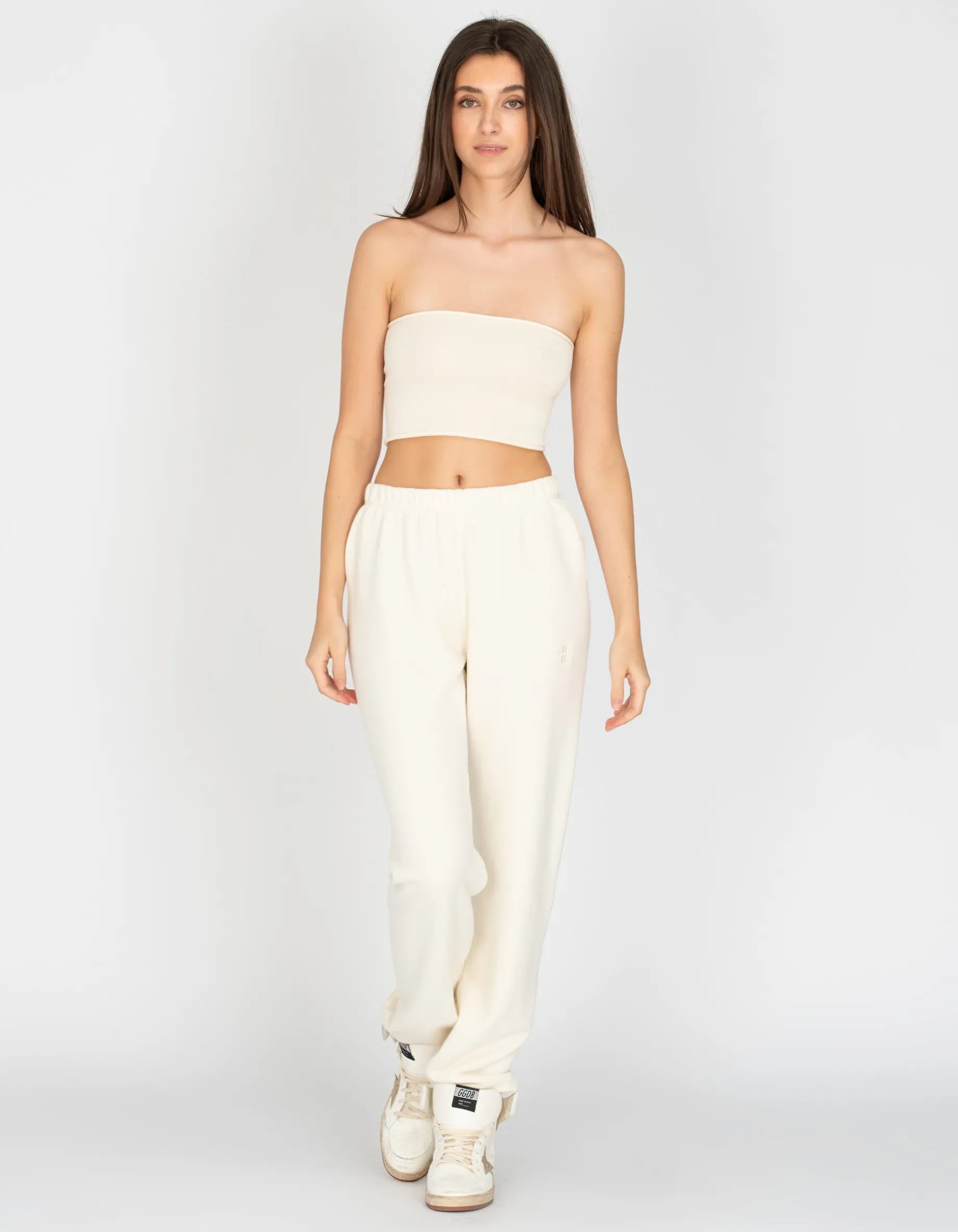 Loose-Fit Jogginghose mit Logo-Stickerei