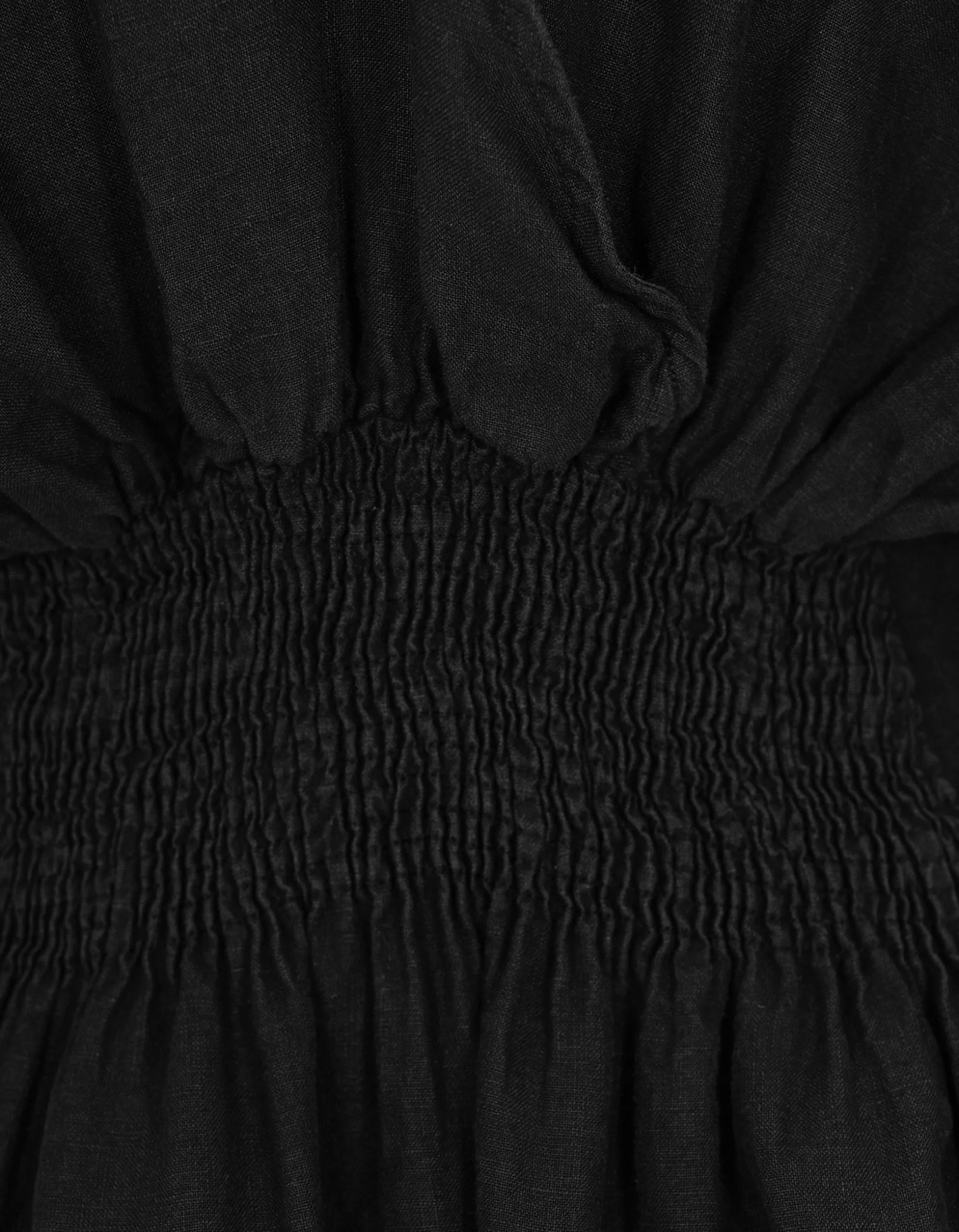 Maxi Leinen-Kleid