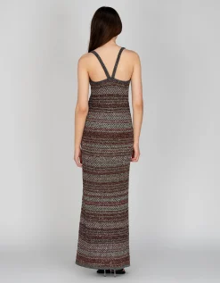 Maxi-Kleid mit Pailletten