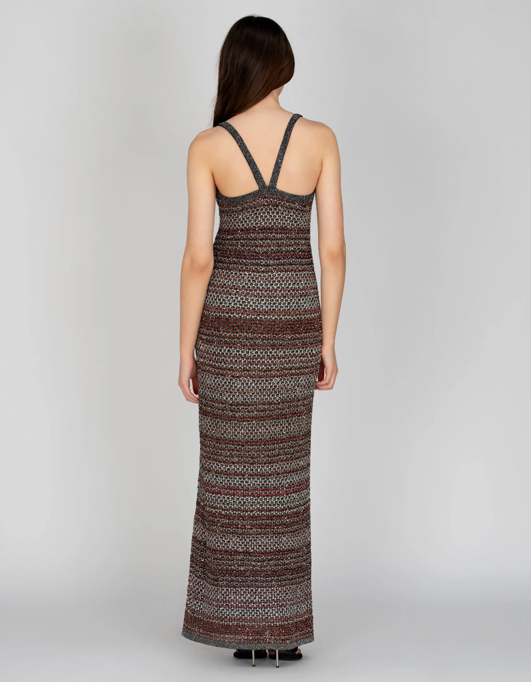 Maxi-Kleid mit Pailletten