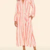Maxi-Musselin-Kleid Alicia