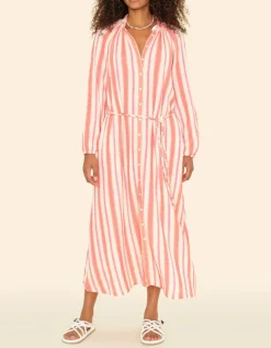 Maxi-Musselin-Kleid Alicia