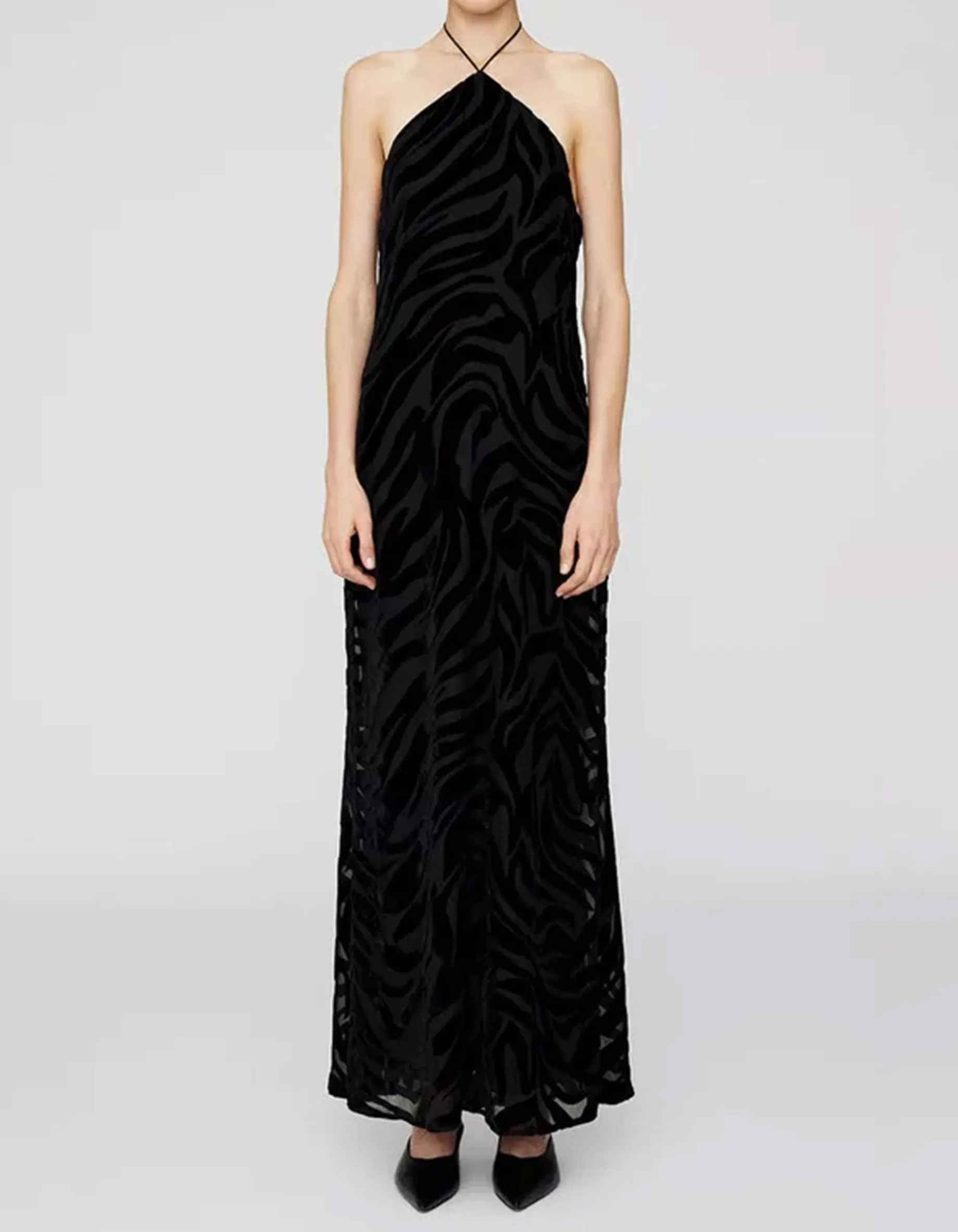 Maxi-Neckholder-Kleid Leanne