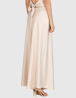 Maxi-Satin-Rock