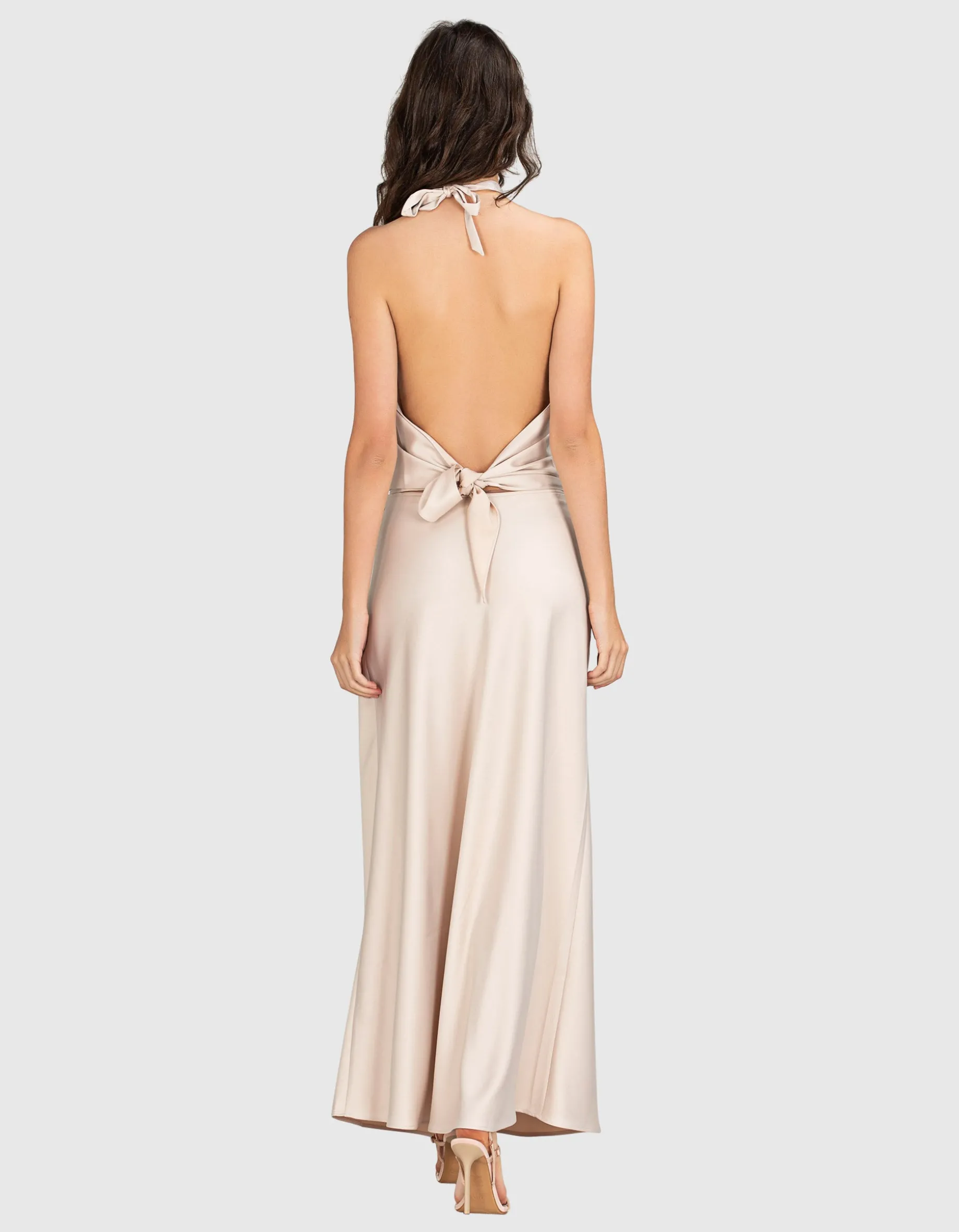 Maxi-Satin-Rock