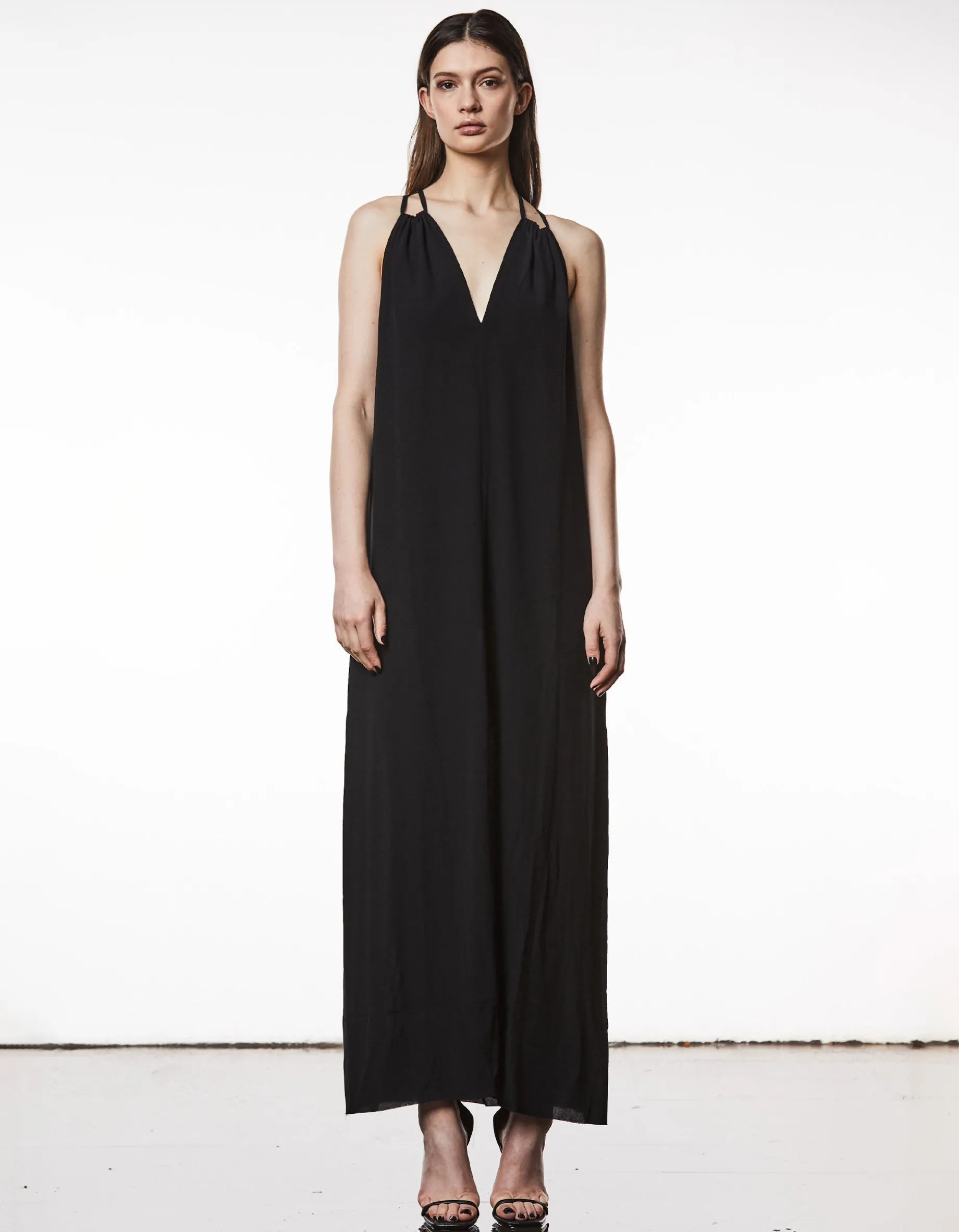 Midi-Trägerkleid