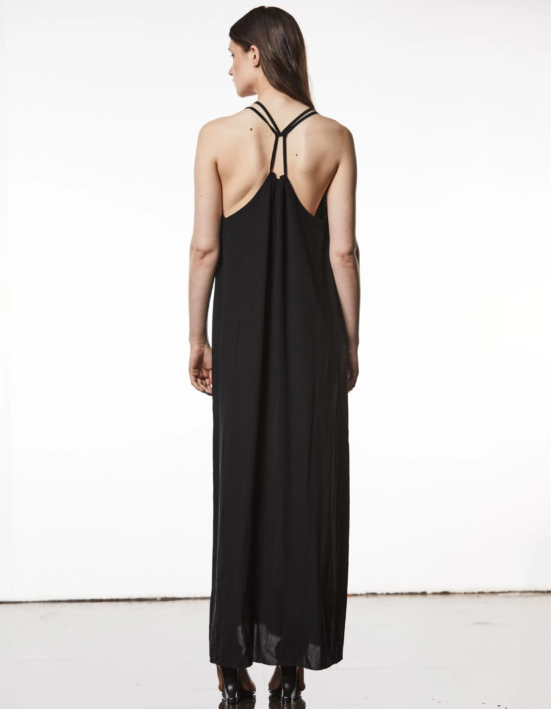 Midi-Trägerkleid