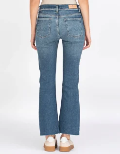 Mid-Rise Ankle Bootcut Jeans Daisy