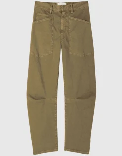 Mid-Rise Barrel-Leg Hose Shon