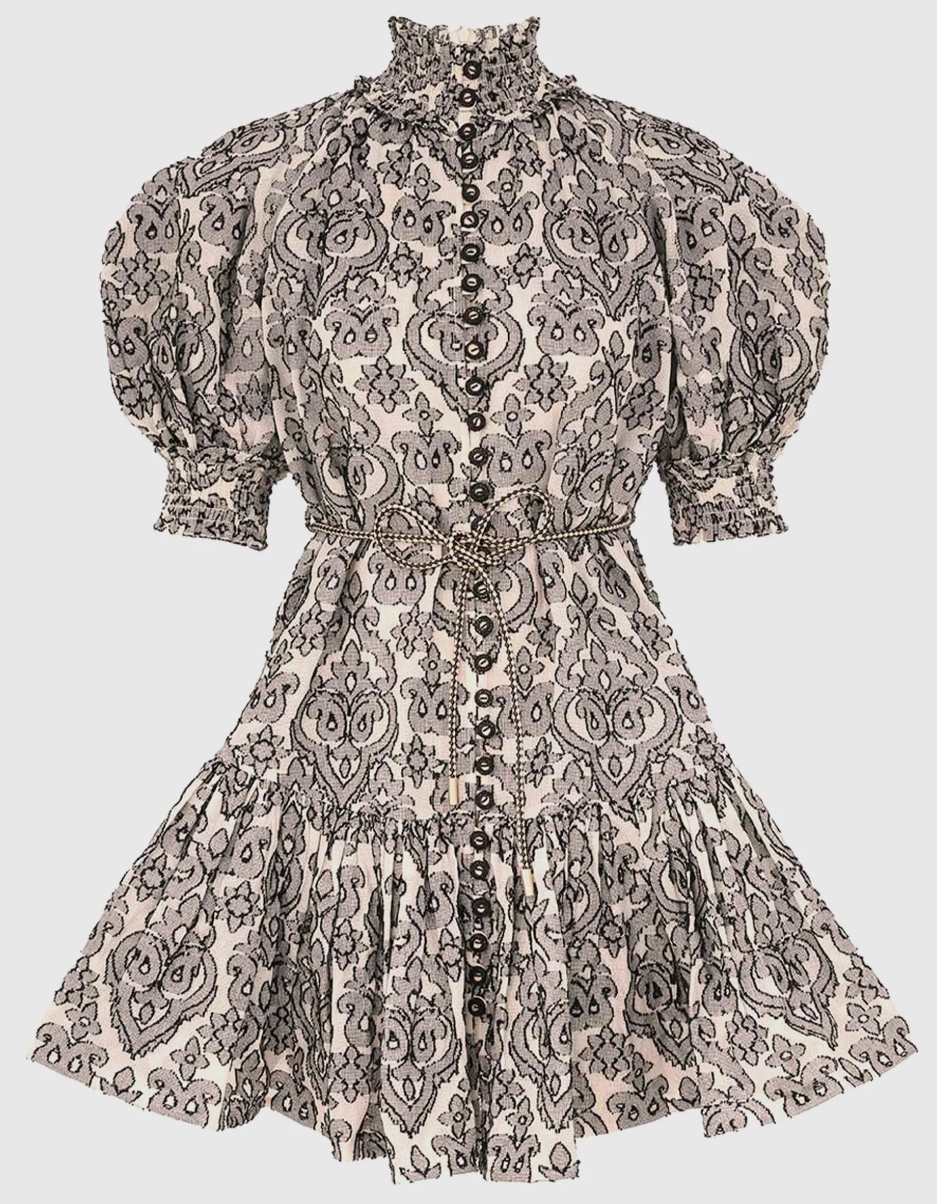 Mini-Kleid Wylie mit Bindegürtel