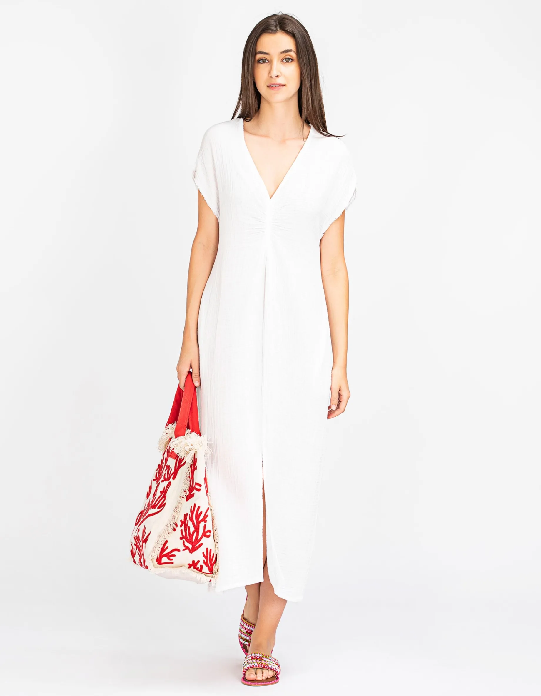 Musselin-Kleid Drue